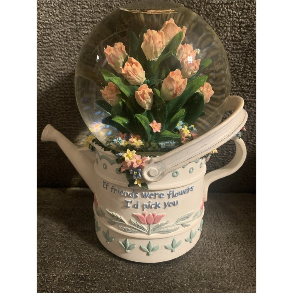 San Francisco‎ Music Box Company Globe Watering Can THAT'S WHAT FRIENDS ARE FOR
